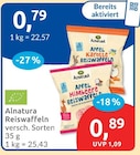 Reiswaffeln von Alnatura im aktuellen budni Prospekt