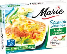 Carrefour Market Le Chesnay - Plat cuisiné saumon atlantique fondue de poireaux Promo Plat cuisiné saumon atlantique fondue de poireaux dans le catalogue Carrefour Market "Maintenant et moins cher !" à Le Chesnay