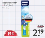 Deckweißtuben bei Rossmann im Guben Prospekt für 2,19 €