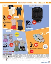 Promos Siège Auto Enfant dans le catalogue "VOS SUPER POUVOIRS D'ACHAT" de E.Leclerc à la page 31