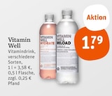 Vitamin Well Hydrate Angebote von Vitamin Well bei tegut Kassel für 1,79 €