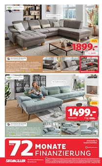Sitzmöbel im Segmüller Prospekt "Zum Glück gibt’s Segmüller - Schlafen Spezial" mit 20 Seiten (Ludwigshafen (Rhein))