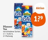 Tee Angebote von Pfanner bei tegut Stuttgart für 1,29 €