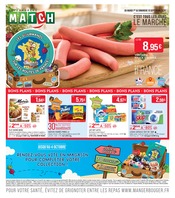 Saucisse en promo dans le catalogue Supermarchés Match à la page 1