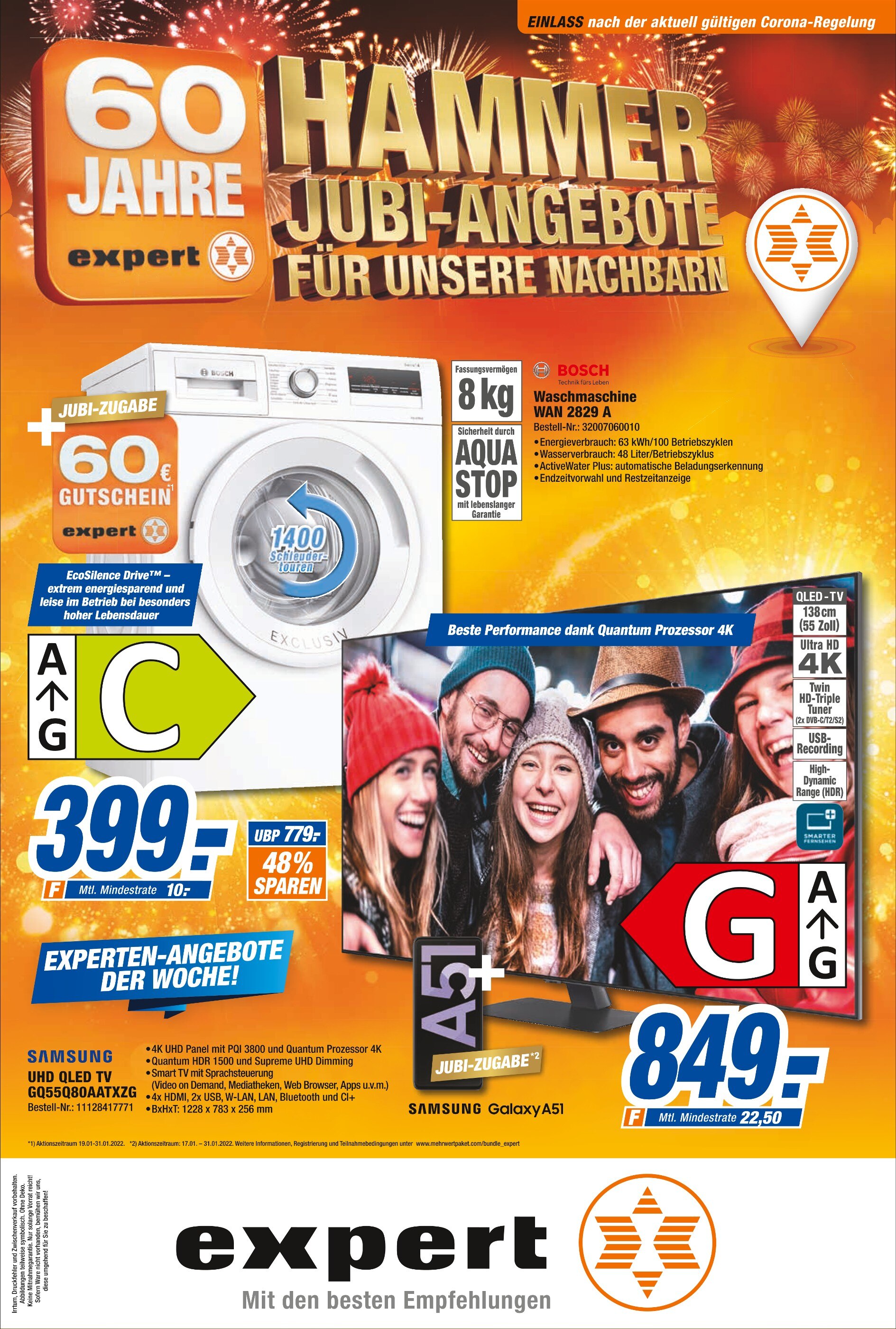 expert Prospekt für Königs Wusterhausen mit 8 Seiten expert Prospekt für Königs Wusterhausen: "Top Angebote!", 8 Seiten, 22.01.2022 - 28.01.2022