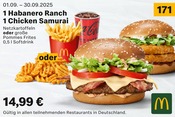 Aktueller McDonalds Prospekt mit Gemüse, "Genieße wie auf Weltreise!", Seite 20