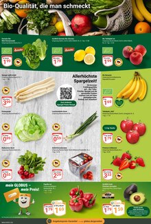 Bananen im GLOBUS Prospekt "Aktuelle Angebote" mit 33 Seiten (Mannheim)