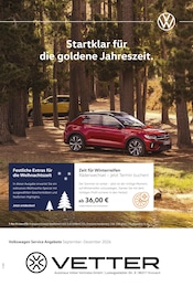 Volkswagen Prospekt für Küps mit 1 Seite Volkswagen Prospekt für Küps: "Herbst im Kopf. Sicherheit im Auto.", 1 Seite, 01.09.2026 - 31.12.2026