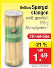 Spargelstangen Angebote von BelSun bei Zimmermann Bremerhaven für 1,49 €