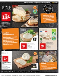 Offre Burrata dans le catalogue Auchan Hypermarché du moment à la page 5
