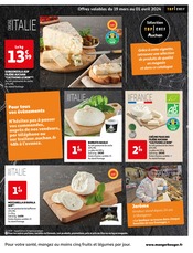 Promos Burrata dans le catalogue "Auchan" de Auchan Hypermarché à la page 5