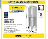 Regalwagen von Metro Professional im aktuellen Metro Prospekt