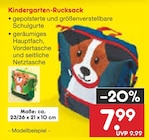 Aktuelle Rucksack Angebote bei Netto Marken-Discount in Augsburg Aktuelles Kindergarten-Rucksack Angebot bei Netto Marken-Discount in Augsburg ab 7,99 €