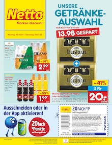 Warsteiner im Netto Marken-Discount Prospekt "Aktuelle Angebote" mit 63 Seiten (Bietigheim-Bissingen)