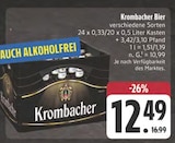 Bier Angebote von Krombacher bei E center Fürth für 12,49 €