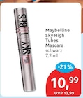 Sky High Tubes Mascara von Maybelline für 10,99 € bei budni im Angebot Sky High Tubes Mascara von Maybelline im aktuellen budni Prospekt