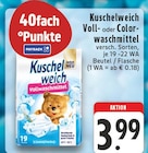 Kuschelweich Voll- oder Colorwaschmittel Angebote von Kuschelweich bei EDEKA Krefeld für 3,99 €