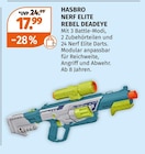 Nerf Elite Rebel Deadeye von HASBRO für 17,99 € bei Müller im Angebot Nerf Elite Rebel Deadeye von HASBRO im aktuellen Müller Prospekt