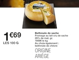 Bethmale de vache - Jean Faup en promo chez Monoprix Antony à 1,69 €