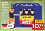 Spezi oder Zero Angebote von Paulaner bei Netto Marken-Discount Fulda für 10,99 €