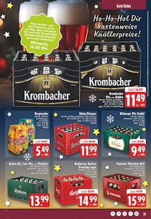 Krombacher im aktuellen EDEKA Prospekt (Erkelenz) Krombacher im EDEKA Prospekt "Aktuelle Angebote" mit 30 Seiten (Erkelenz)
