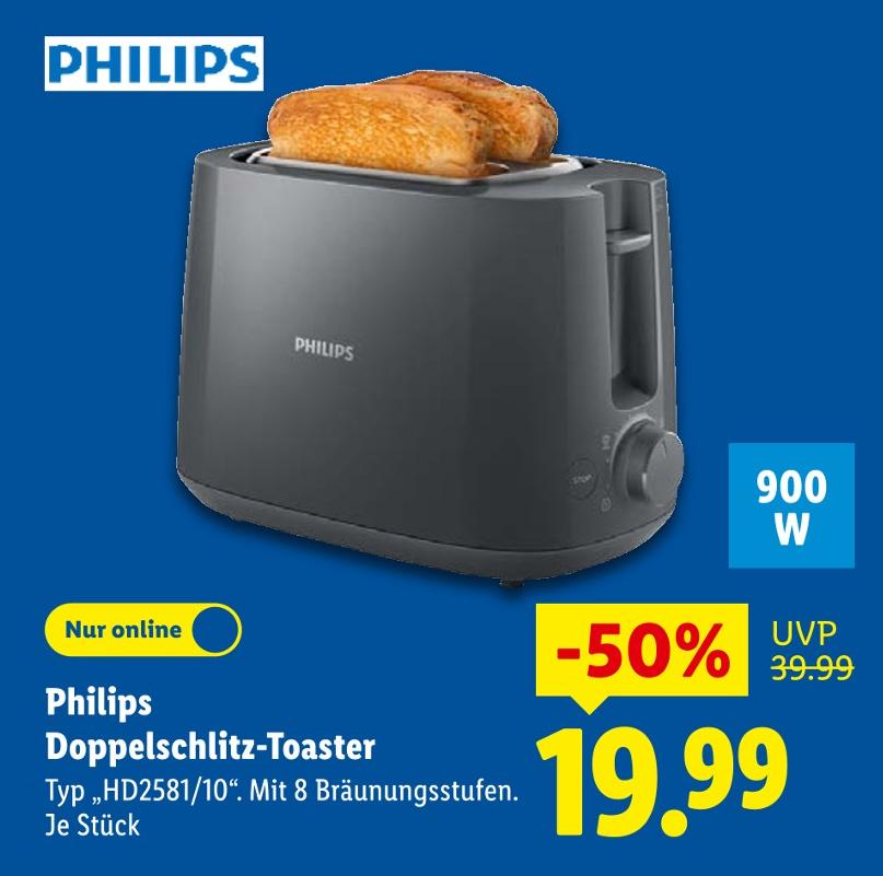 Doppelschlitz-Toaster