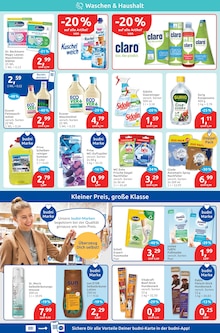 Waschmittel im budni Prospekt "drogeriemarkt" mit 10 Seiten (Hamburg)