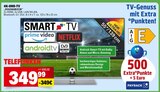 4K-UHD-TV im Angebot bei Marktkauf in Ulm 4K-UHD-TV Angebote von TELEFUNKEN bei Marktkauf Ulm für 349,99 €