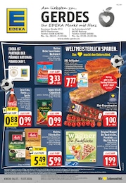 EDEKA Prospekt für Oberhausen mit 24 Seiten EDEKA Prospekt für Oberhausen: "Aktuelle Angebote", 24 Seiten, 06.07.2026 - 11.07.2026