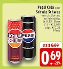 Aktuelles Pepsi Cola Zero Zucker Angebot bei EDEKA in Osnabrück ab 0,69 €