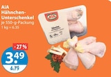Haehnchenschenkel im V-Markt Prospekt Hähnchen-Unterschenkel von AiA im aktuellen V-Markt Prospekt für 3,49 €