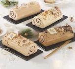 Bûche de noël crème au beurre 6 parts en promo chez Super U Carcassonne à 8,90 €