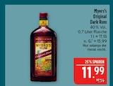 Original Dark Rum im Angebot bei Marktkauf in Plauen Original Dark Rum Angebote von Myers's bei Marktkauf Plauen für 11,99 €