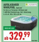 Aufblasbarer Whirlpool Spa luxe Angebote von JUSKYS bei Marktkauf Kamp-Lintfort für 329,99 €