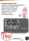 Projektion Funkuhr WT 534 Angebote von techno Line bei GLOBUS Neubrandenburg für 19,99 €