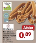 Hof-Wiener bei combi im Hage Prospekt für 0,89 €
