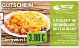 Currywurst mit Pommes Angebote bei Segmüller Darmstadt für 3,90 €