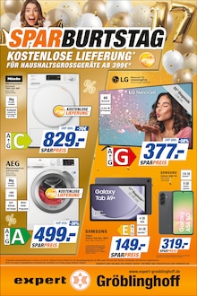 Aktueller expert Gröblinghoff Neuss Prospekt "SPARBURTSTAG" mit 8 Seiten
