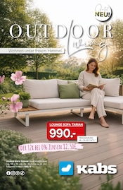 Aktueller Kabs Prospekt mit Sofa, "OUTDOOR LIVING", Seite 2