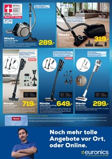 Staubsauger im aktuellen EURONICS Prospekt (Mönchengladbach) Staubsauger im EURONICS Prospekt "GENAU RICHTIG. MIELE MACHT'S EINFACH BESSER." mit 4 Seiten (Mönchengladbach)