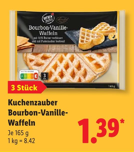Bourbon-Vanille-Waffeln
