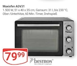 Maxiofen AOV31 im Angebot bei GLOBUS in Castrop-Rauxel Maxiofen AOV31 Angebote von Bestron bei GLOBUS Castrop-Rauxel für 79,99 €