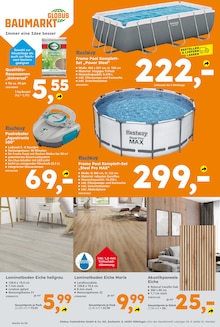 Laminat im Globus-Baumarkt Prospekt "Immer eine Idee besser" mit 16 Seiten (Ludwigshafen (Rhein))
