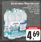 Mineralwasser im Angebot bei EDEKA in Siegburg Mineralwasser Angebote von Gerolsteiner bei EDEKA Siegburg für 4,69 €