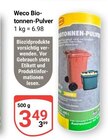 Biotonnen-Pulver im Angebot bei GLOBUS in Castrop-Rauxel Biotonnen-Pulver Angebote von Weco bei GLOBUS Castrop-Rauxel für 3,49 €