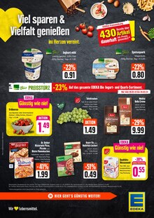 Aktueller EDEKA Osterode Prospekt "Aktuelle Angebote" mit 1 Seite
