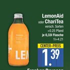 LemonAid oder ChariTea im EDEKA Prospekt LemonAid oder ChariTea von LemonAid im aktuellen EDEKA Prospekt für 1,39 €