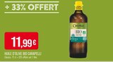 Huile d'olive bio classico - CARAPELLI en promo chez Supermarchés Match Dunkerque à 11,99 €
