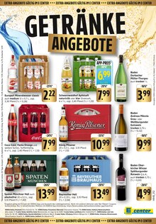 Coca Cola im aktuellen E center Prospekt (Lahr (Schwarzwald)) Coca Cola im E center Prospekt "Aktuelle Angebote" mit 52 Seiten (Lahr (Schwarzwald))