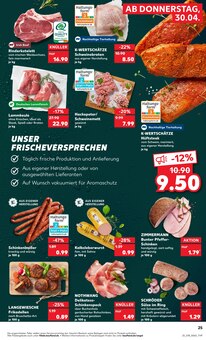 Steak im Kaufland Prospekt "Aktuelle Angebote" mit 62 Seiten (Göttingen)